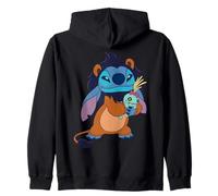 Disney Stitch in Scar Costume Halloween Disney Villains Sweat à Capuche