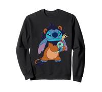 Disney Stitch in Scar Costume Halloween Disney Villains Sweatshirt