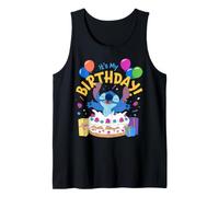 Disney Stitch It's My Birthday Cake Surprise Party Débardeur