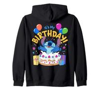 Disney Stitch It's My Birthday Cake Surprise Party Sweat à Capuche