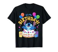 Disney Stitch It's My Birthday Cake Surprise Party T-Shirt