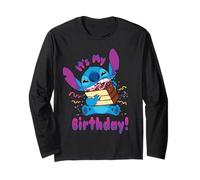 Disney Stitch "It's My Birthday" Party Crasher with Cake Manche Longue