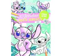 Disney Stitch - Je colorie mes amies - Angel - Coloriage 4 ans - Coloriage Disney - Coloriage Angel
