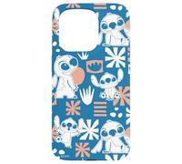 Disney Stitch Joli imprimé hawaïen Coque pour iPhone 15 Pro