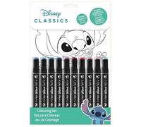 Disney Stitch Kids Lot de 2 marqueurs de peinture par numéros avec marqueur pour loisirs créatifs