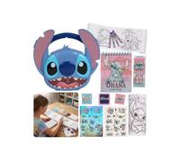 DISNEY Stitch Kit créatif pour enfants, kit artistique de coloriage + mallette