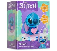 Disney Stitch Kit Peinture Enfant, Figurines en Plâtre à Peindre, Pots et Pinceaux Peinture (Multi Stitch - 1 Pack)