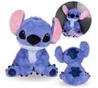 DISNEY Stitch LARGE mascotte en peluche, peluche bleue, ours en peluche pour enfants 30 cm