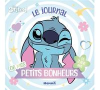 Disney Stitch - Le journal de mes petits bonheurs (3-6 ans) - Collectif - Hemma - broché - Livre-jeu