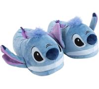 Disney Stitch Lilo&Stitch Chaussons 3D chauds et moelleux pour femme Taille 36-41 Bleu, bleu clair, 38/39 EU