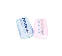 DISNEY Stitch - Lot de 2 Protège-Brosse à Dents - Stitch & Angel - Hygiène Dentaire - Voyage - Produit Officiel Disney