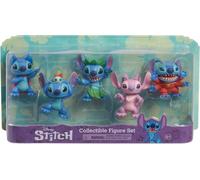 Disney Stitch - Lot De 5 Mini Figurines 8cm, Set Collectible, 46211