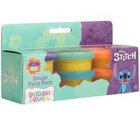 Disney Stitch - Lot de 6 boîtes à modeler colorées - Jouet créatif pour fille - Pâte à modeler non toxique pour enfants - Motif amusant de bricolage - Lilo & Stitch