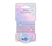 Disney Stitch Lot de 8 élastiques à cheveux pour filles et femmes avec breloque Stitch