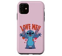 Disney Stitch "Love Me!" Funny Valentine's Day Coque pour iPhone 11