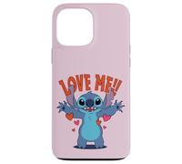 Disney Stitch "Love Me!" Funny Valentine's Day Coque pour iPhone 13 Pro Max