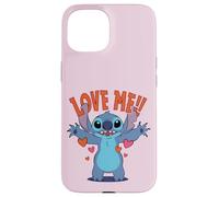 Disney Stitch "Love Me!" Funny Valentine's Day Coque pour iPhone 15