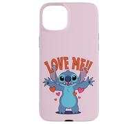 Disney Stitch "Love Me!" Funny Valentine's Day Coque pour iPhone 15 Plus