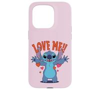 Disney Stitch "Love Me!" Funny Valentine's Day Coque pour iPhone 15 Pro