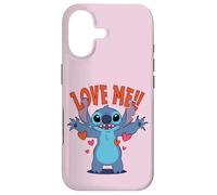 Disney Stitch "Love Me!" Funny Valentine's Day Coque pour iPhone 17