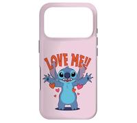 Disney Stitch "Love Me!" Funny Valentine's Day Coque pour iPhone 17 Pro