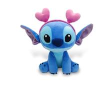Disney Stitch Love, Peluche de 25 cm, Convient dès Les Premiers Mois de Vie