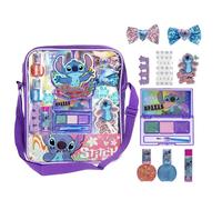 Disney Stitch Maquillage rempli Sac à épaule Comprend Gloss à lèvres, Vernis à Ongles, Arc de Cheveux pour Les Filles par Townley Girl