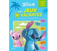 Disney - Stitch - Mes jeux de vacances 2026 - De la Grande Section au CP - Hachette Education - Hachette Education - broché - Scolaire / Universitaire