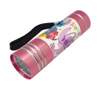 Disney Stitch Mini lampe de poche, design Stitch et Ange, 9 LED, avec corra de poupée, cadeau pour enfants | Rose