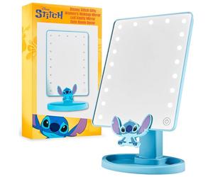 Disney Stitch Miroir de Table LED avec Plateau à Bijoux, Chambre et Voyage - Cadeaux pour Elle