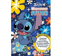Mon coffret Disney - Mon coffret Stitch - Coffret d'activités 5 ans - Coffret de coloriage - Coffret Disney