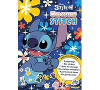 Disney Stitch - Mon coffret Disney - Mon coffret Stitch - Coffret d'activités 5 ans - Coffret de coloriage - Coffret Disney
