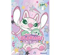 Disney Stitch - Mon coloriage scintillant (Angel) - Collectif - Hemma - broché - Document jeunesse