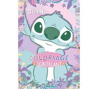 Mon coloriage scintillant - coloriage 4 ans - coloriage pailleté - coloriage Stitch - coloriage Disney
