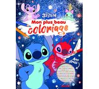 Disney Stitch - Mon plus beau coloriage - Livre coloriage avec strass - Livre coloriage 5 ans - Livre coloriage Stitch - Livre coloriage Disney