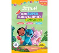 Emmanuelle Leroux-Manoury – Disney Stitch – Mon super bloc d'activités de Grande Section (5-6 ans) – Broché