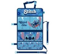 Disney Stitch Organiseur de voiture, sac de voyage, plusieurs poches, protection de siège de voiture, organiseur pour enfants, protection de dossier de voiture, design robuste