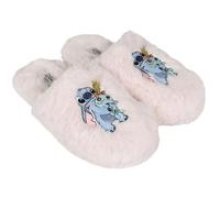 DISNEY Stitch Pantoufles antidérapantes pour femmes, CHAUDES, DOUX, FOURRÉES pour la maison (Stitch, Système Taille Chaussures EU, Adulte, Numérique (intervalle), Moyen, 36, 37)
