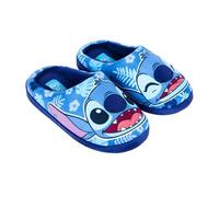 Disney Stitch Pantoufles d'intérieur pour Filles, Chaussons pour Filles, Tailles EU 28 à 30