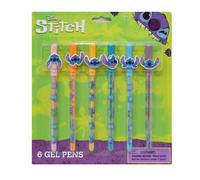 Disney Stitch, paquet de 6 stylos encre gel