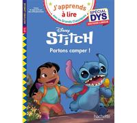 Disney - Stitch - Partons camper ! Spécial DYS - Histoire longue - Audrey Fourches - Hachette Education - broché - Scolaire / Universitaire