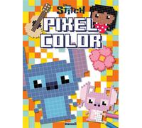 Disney Stitch - Pixel Color - Collectif - Hemma - broché - Document jeunesse