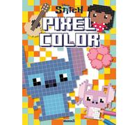 Disney Stitch - Pixel Color - Coloriage pixel - Coloriage 5 ans - Coloriage Stitch - Coloriage Disney