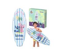 DISNEY Stitch Planche de natation gonflable pour enfants, matelas de surf avec poignées 114-46cm