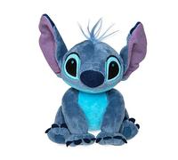 Disney Stitch Plush Mini pouf poire Lilo et Stitch avec grandes oreilles souples et texture pelucheuse, convient à tous les âges et figurines de 0 ans et plus de 15,2 cm