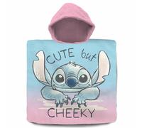 Disney Stitch Poncho de bain 60X120 Cm Rose/Bleu