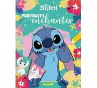 Disney Stitch - Portraits enchantés - coloriage 4 ans - coloriage Stitch - coloriage portrait - coloriage Disney