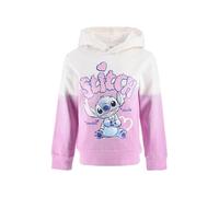 Disney Stitch Pull à Capuche pour Filles, Sweat à Capuche pour Enfants, Tailles 3 à 8 Ans (FR/ES, Âge, 3 Ans, Taille Normale, Lila)