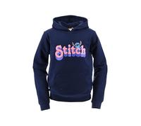Disney Stitch Pull à Capuche pour Filles, Sweatshirt Classique, Sweat à Capuche pour Adolescentes, Tailles 10 à 16 Ans (FR/ES, Âge, 10 Ans, Taille Normale, Bleu)