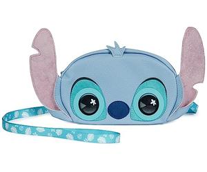Disney Stitch - Purse Pets - Compagnon Interactif Format Sac à Main - Animal Interactif Qui Cligne Des Yeux - Sac À L'Epaule Ou Sac à Bandoulière - 30 Sons Et Réactions - Jouet Enfant 4 Ans Et +